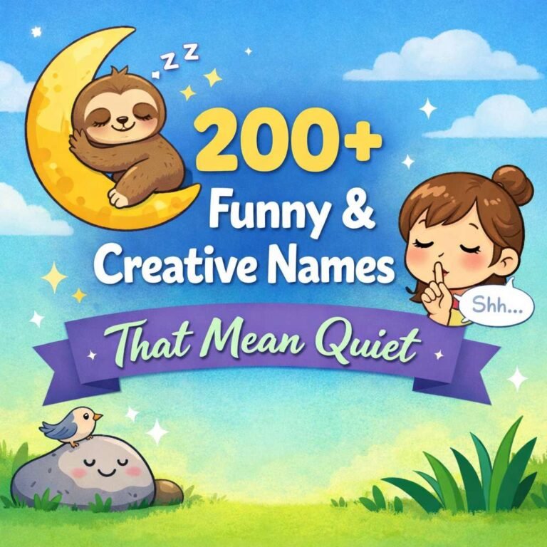 200+ Funny & Creative Names That Mean Order