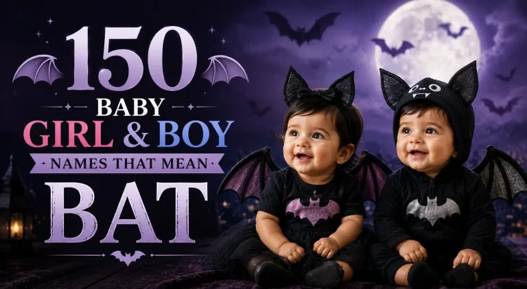 150 Baby Girl & Boy Names That Mean Bat