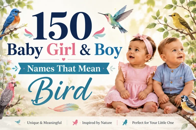 150 Baby Girl & Boy Names That Mean Bird