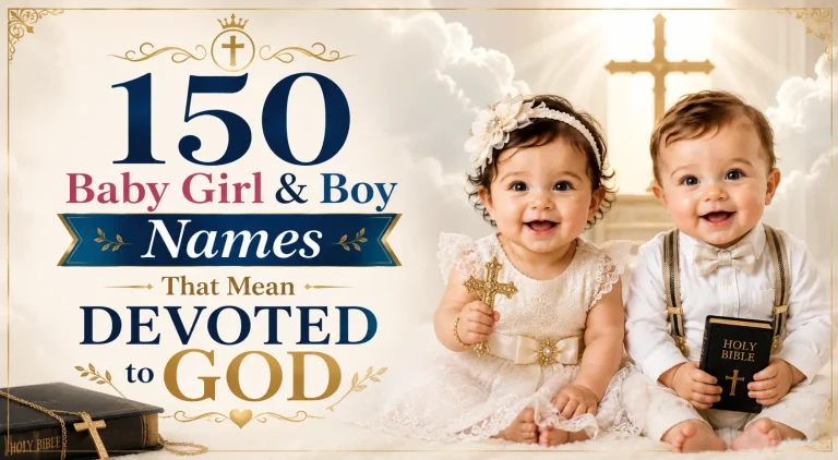 150 Baby Girl & Boy Names That Mean Devoted