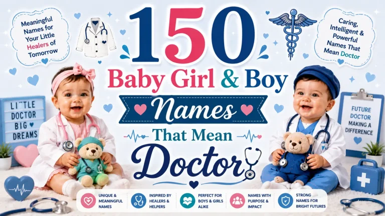 150 Baby Girl & Boy Names That Mean Doctor