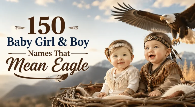 150 Baby Girl & Boy Names That Mean Eagle