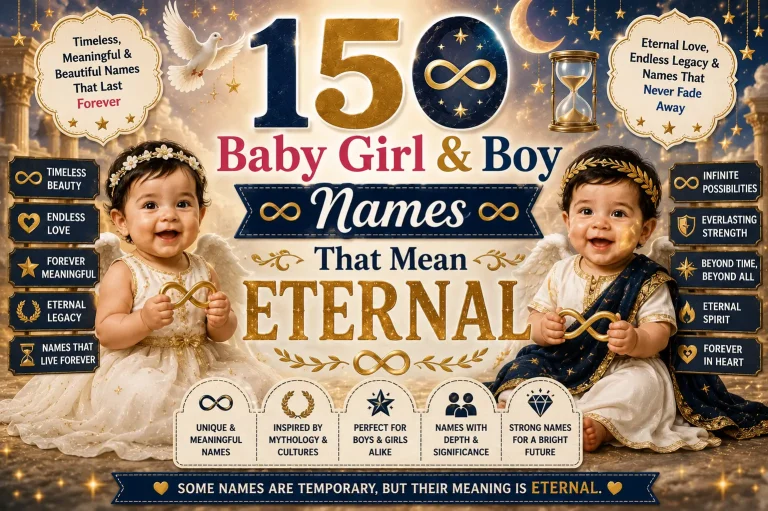 150 Baby Girl & Boy Names That Mean Eternal