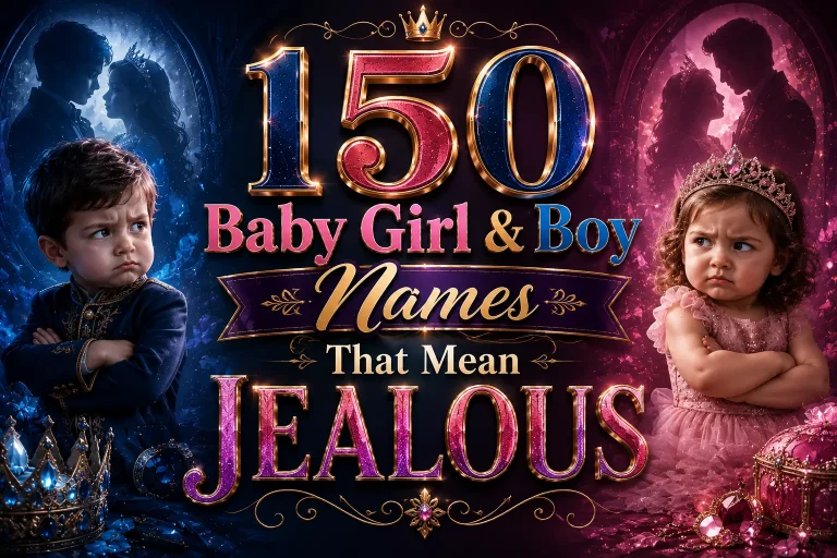 150 Baby Girl & Boy Names That Mean Jealous