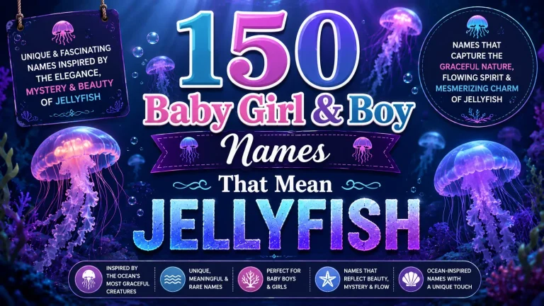 150 Baby Girl & Boy Names That Mean Jellyfish