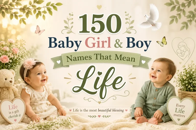 150 Baby Girl & Boy Names That Mean Life