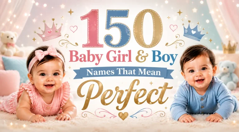 150 Baby Girl & Boy Names That Mean Perfect Timing