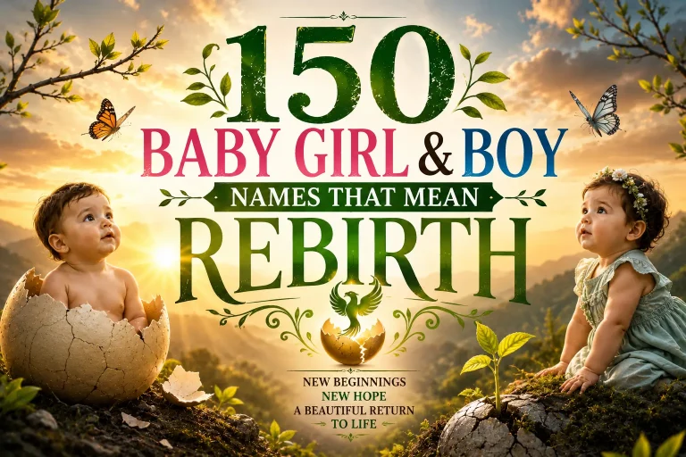 150 Baby Girl & Boy Names That Mean Rebirth