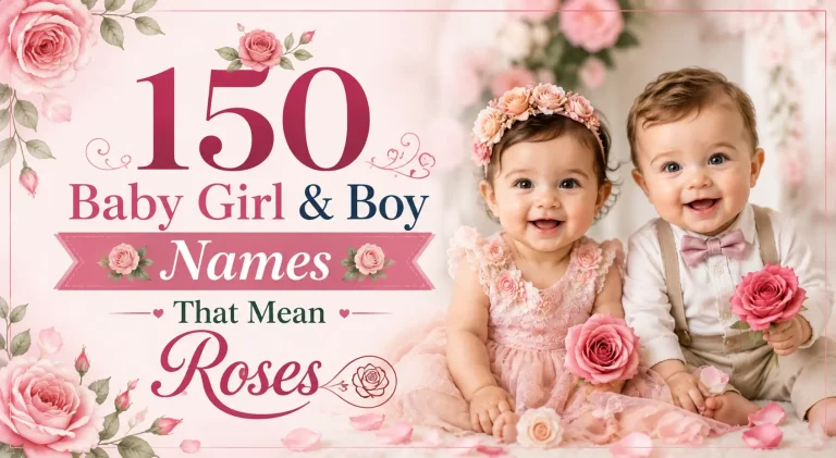 150 Baby Girl & Boy Names That Mean Roses