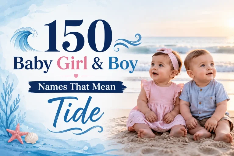150 Baby Girl & Boy Names That Mean Tide
