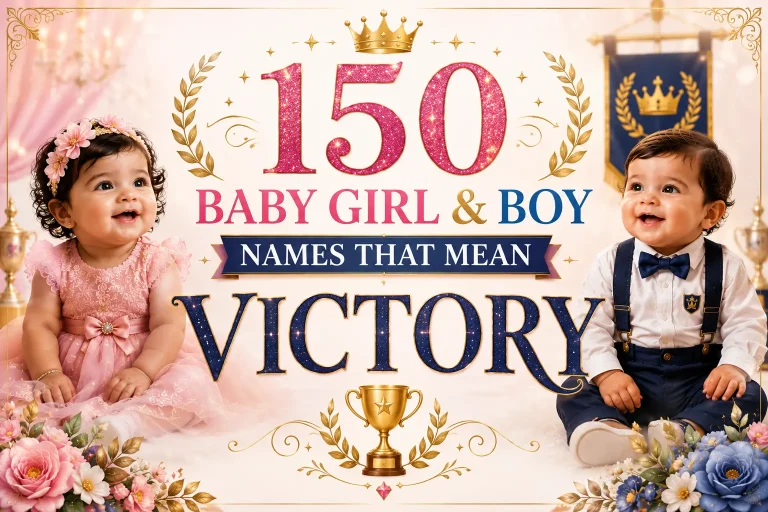 150 Baby Girl & Boy Names That Mean Victory
