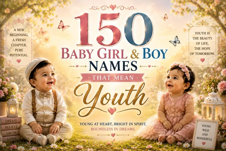 150 Baby Girl & Boy Names That Mean Youth