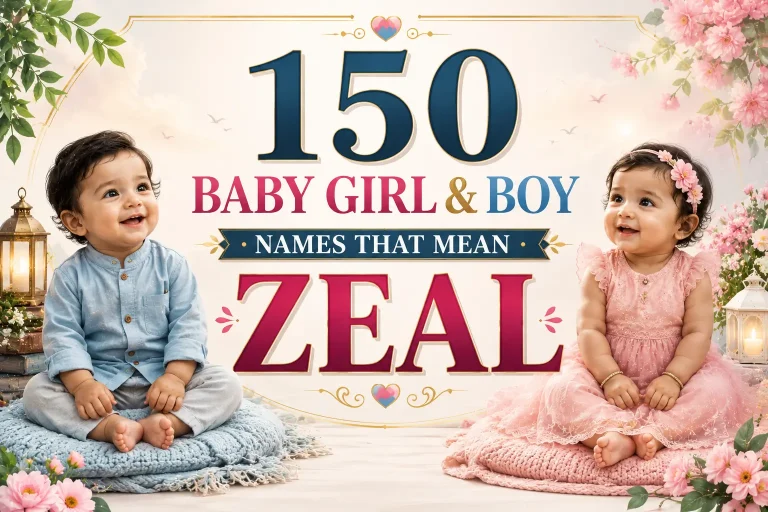 150 Baby Girl & Boy Names That Mean Zeal