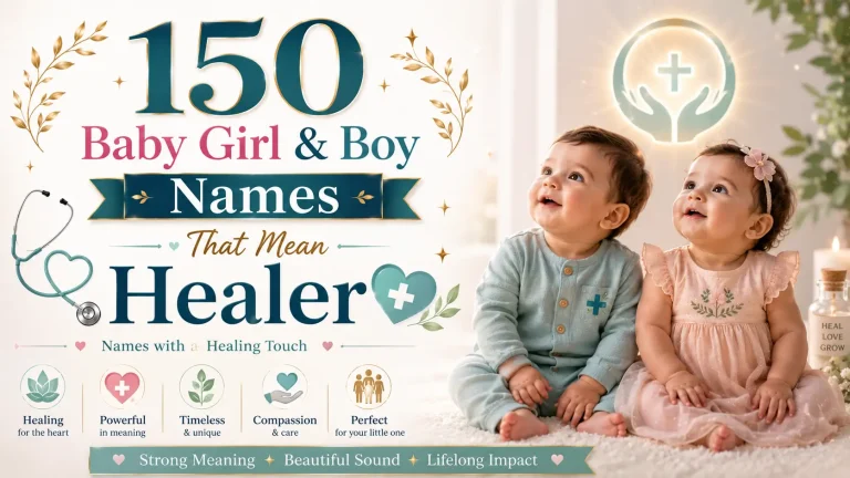 150 Baby Girl & Boy Names that Mean Healer