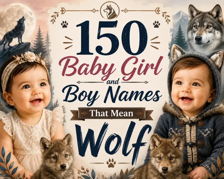 150 Baby Girl and Boy Names that Mean Wolf