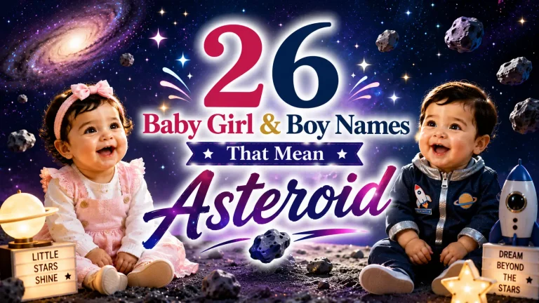 26 Baby Girl & Boy Names That Mean Asteroid
