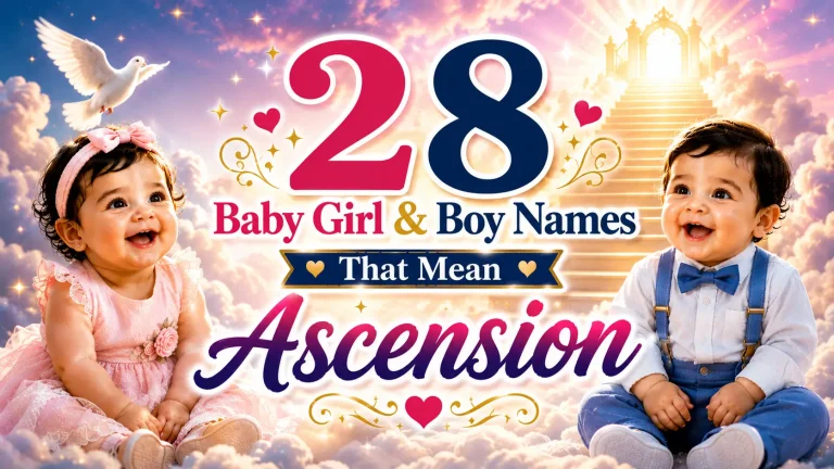 28 Baby Girl & Boy Names That Mean Ascension