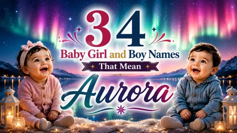 34 Baby Girl and Boy Names That Mean Aurora
