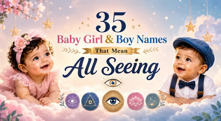 35 Baby Girl & Boy Names That Mean All Seeing