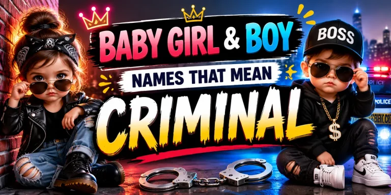 Names That Mean Criminal