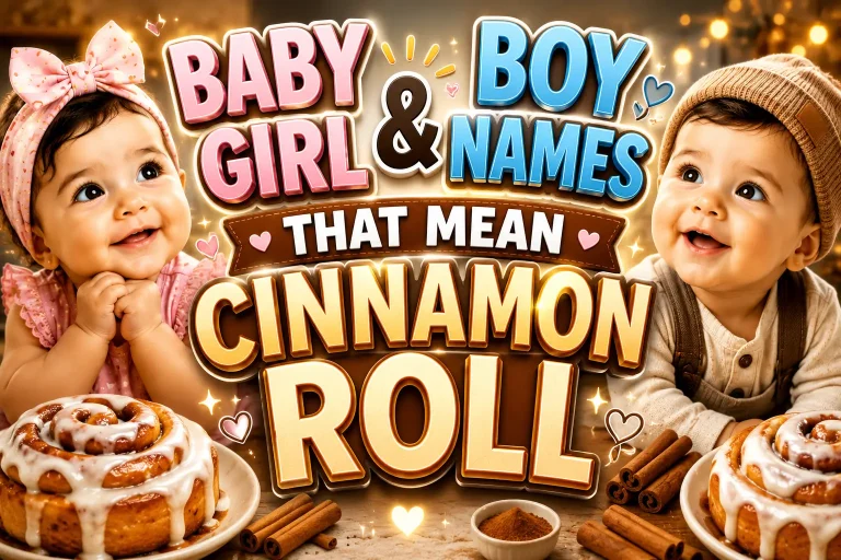 Names That Mean Cinnamon Roll