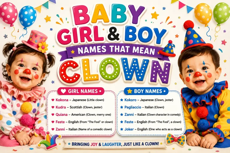 Names That Mean Clown