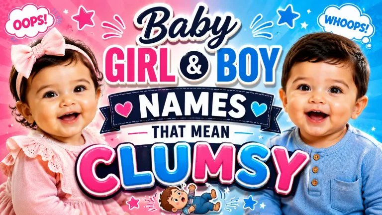 Names That Mean Clumsy