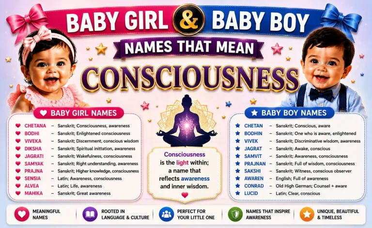 Names That Mean Consciousness