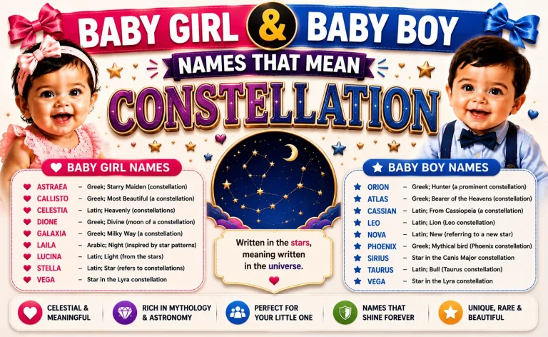 Names That Mean Constellation