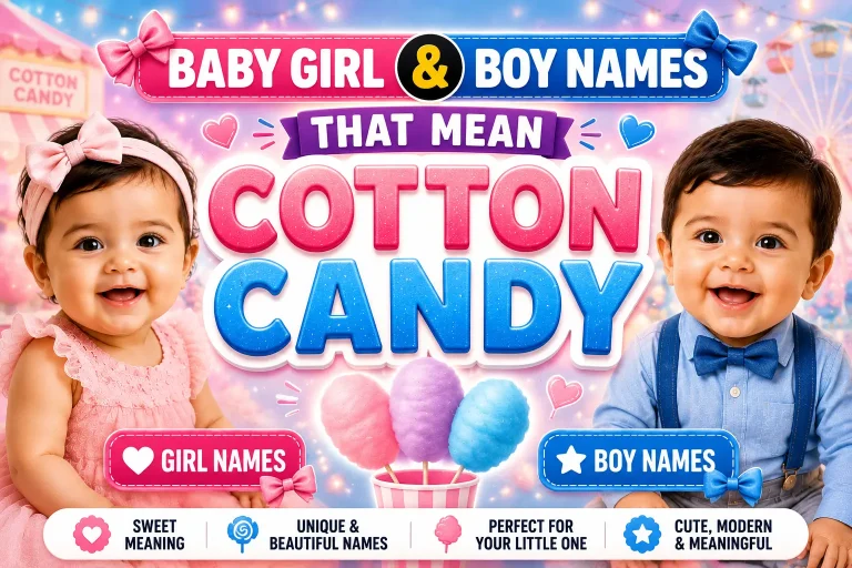 Names That Mean Cotton Candy