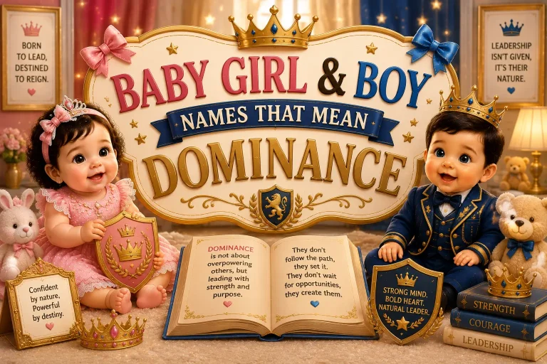Names That Mean Dominance
