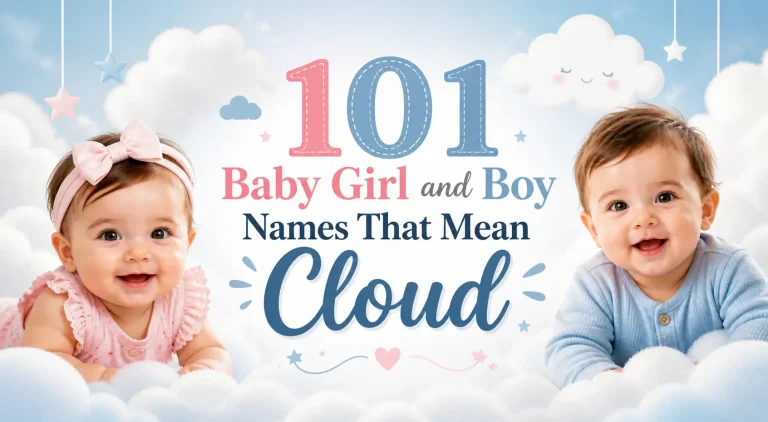 girl and boy names that mean cloud