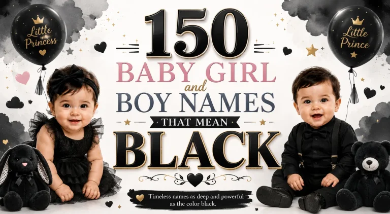 names that mean black