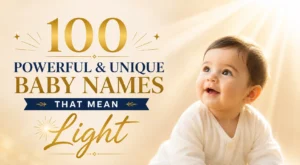 names that mean light