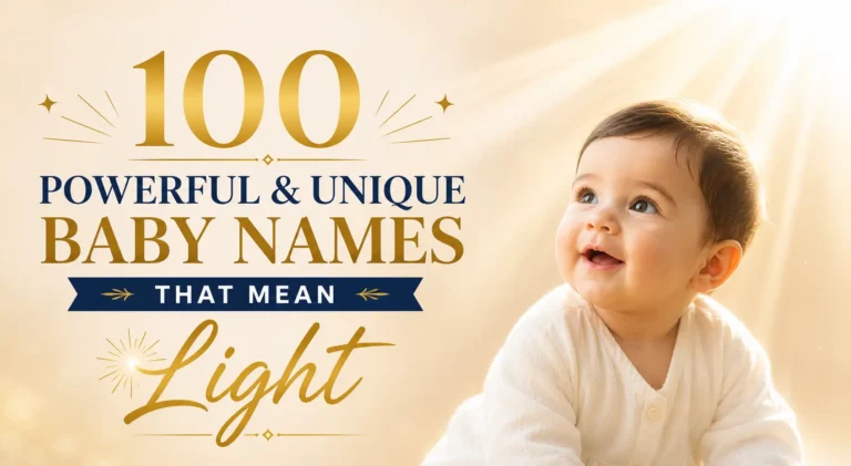 names that mean light