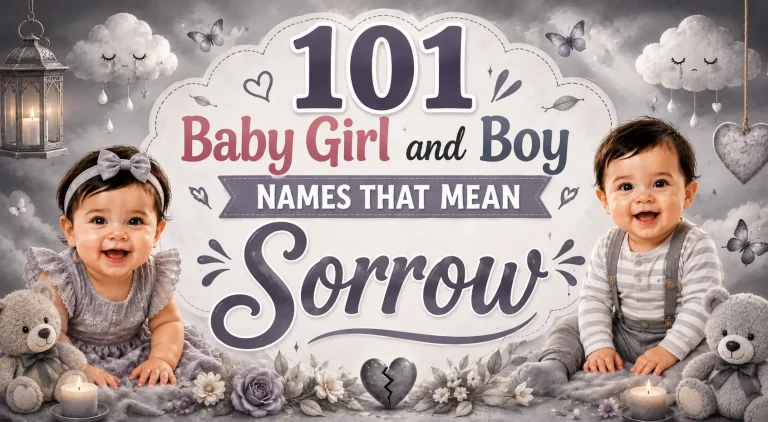names that mean sorrow