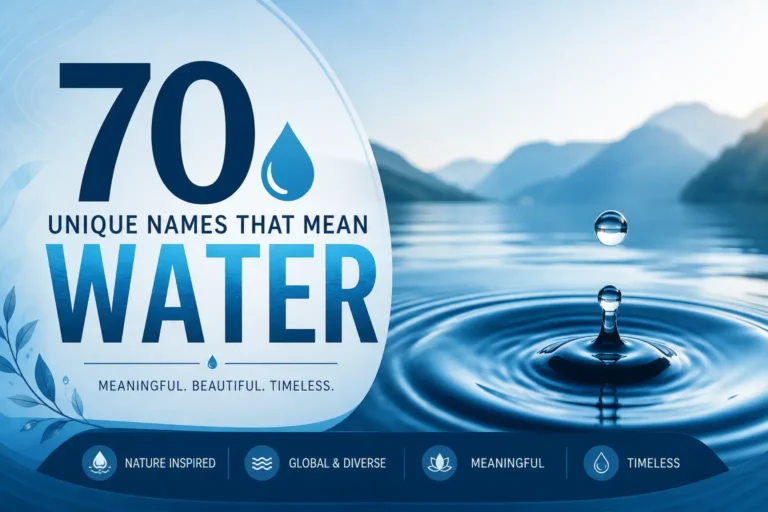 names that mean water