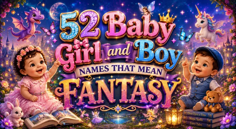 52 Baby Girl & Boy Names That Mean Fantasy