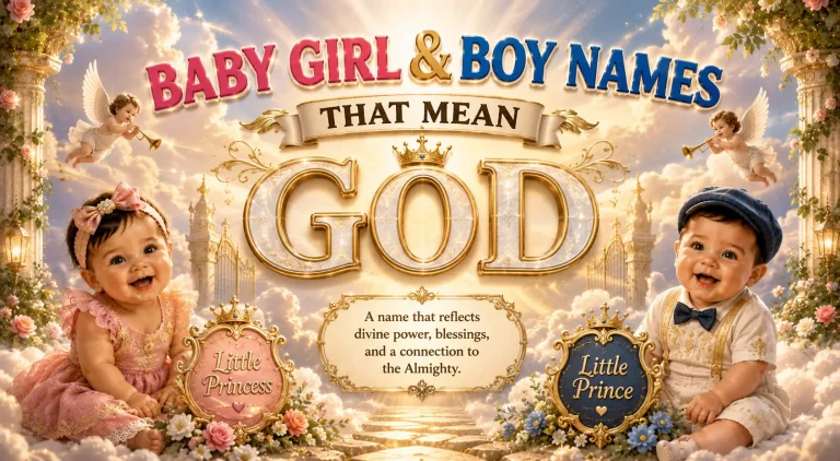 Baby Girl & Boy Names That Mean God