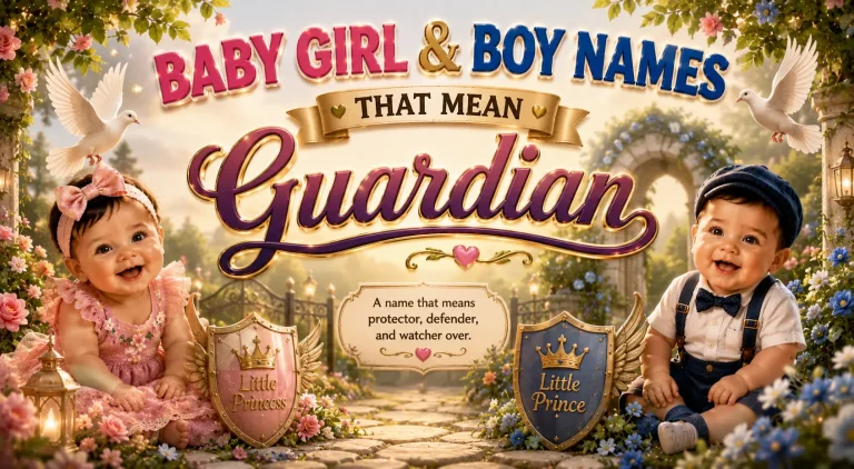 Baby Girl & Boy Names That Mean Guardian