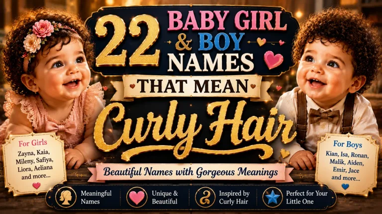 Names That Mean Curly Hair