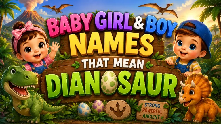 Names That Mean Dianosaur