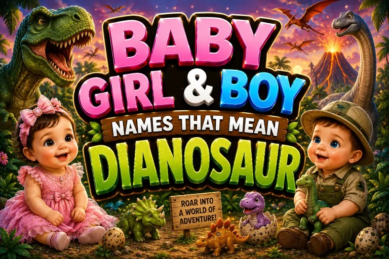 Names That Mean Dianosaur