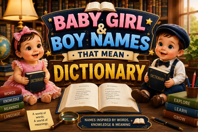 Names That Mean Dictionary
