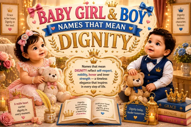 Names That Mean Dignity