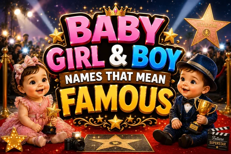 Names That Mean Famous