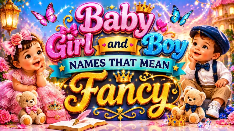 Names That Mean Fancy