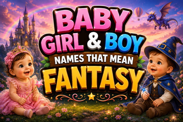 Names That Mean Fantasy