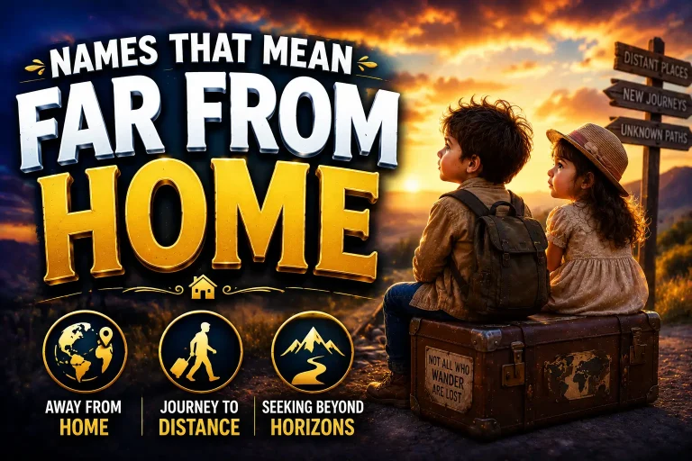 Names That Mean Far From Home