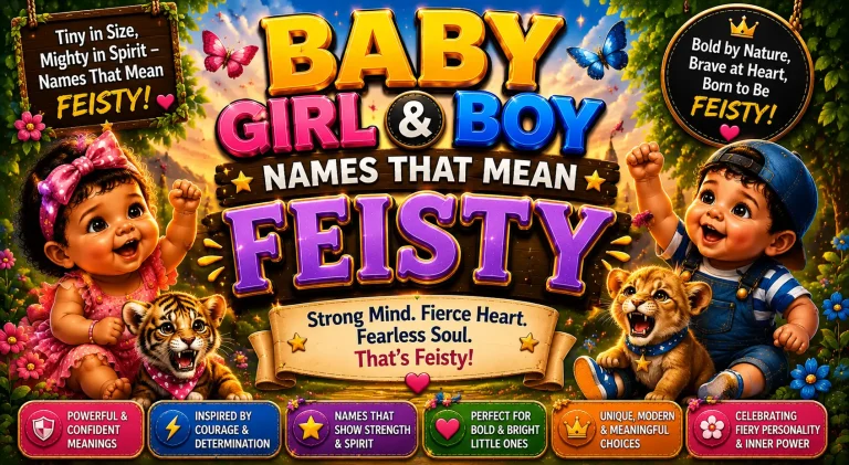 Names That Mean Feisty